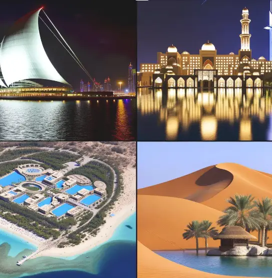 Discover the 4 most iconic hotel landmarks in the UAE