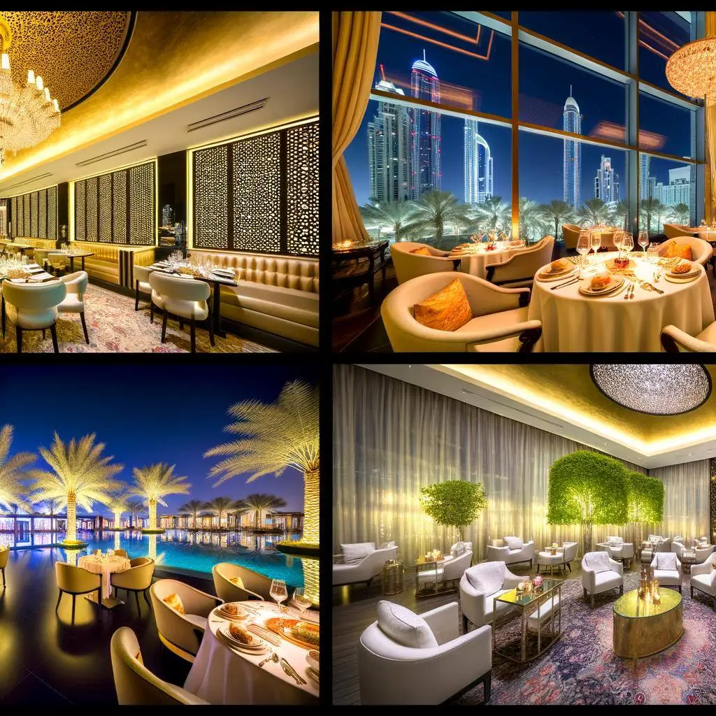 Michelin-starred restaurant at renowned hotels in the UAE